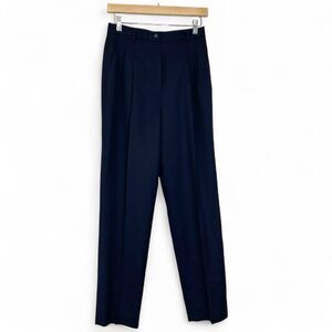 Pendleton Pants Women's size 8 Petite in Navy Blue, Fully Lined Wool, Classic